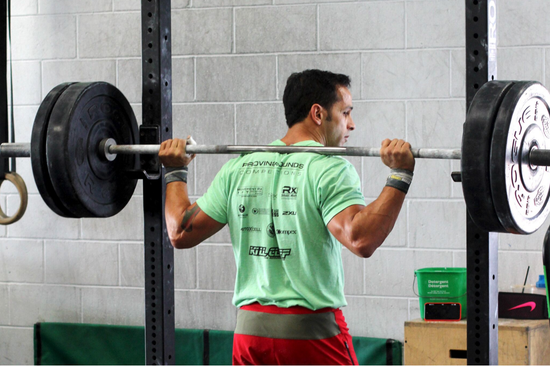 Coach Nuno at CrossFit Invictus in San Diego