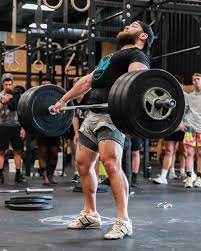 Coach Jared performing a snatch.