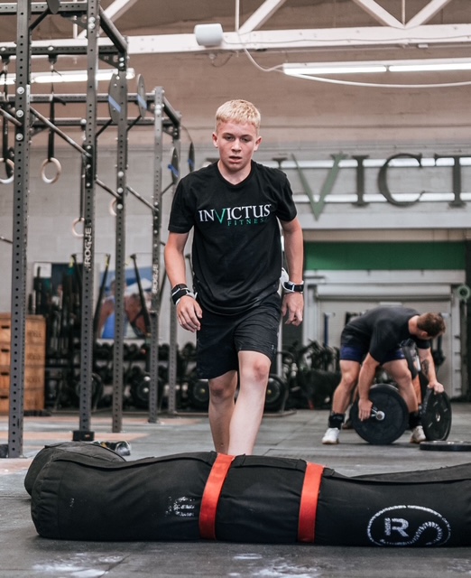 Arron training at Invictus San Diego